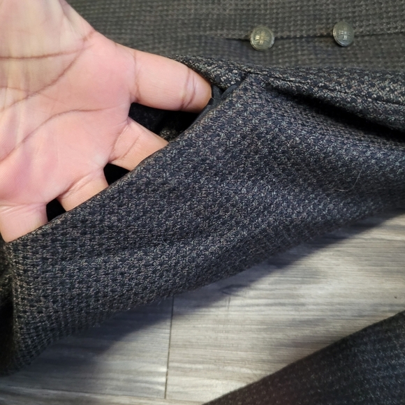 Double D Ranch Embroidered Long Sleeve Duster Coat Size 4 Western Button Pockets - Picture 7 of 7